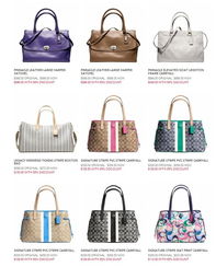 代購(gòu)Coach工廠店包及其他商品，不定期更新，附圖片，涵蓋辦公用品
