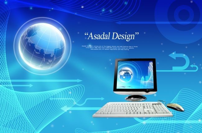 高效設(shè)計(jì)利器 計(jì)算機(jī)科技類PSD分層素材在數(shù)碼創(chuàng)作中的應(yīng)用